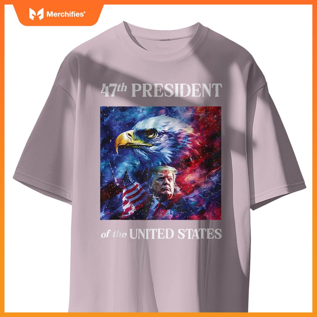 47th President Trump Eagle Patriotic Inauguration Day T-Shirt
