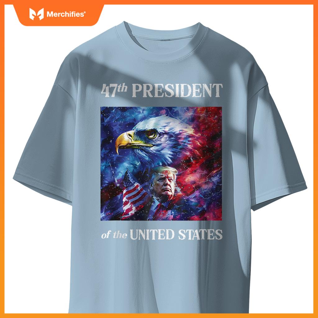 47th President Trump Eagle Patriotic Inauguration Day T-Shirt