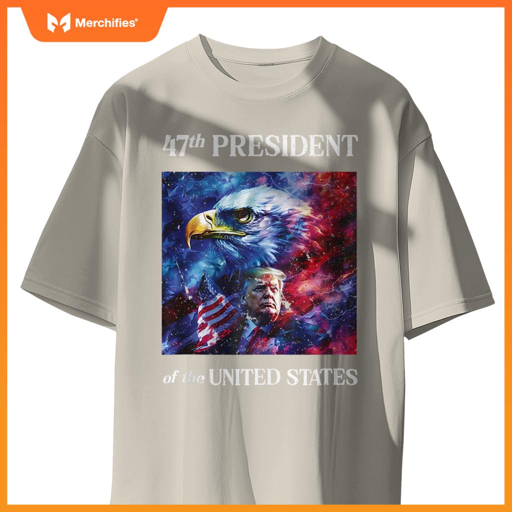 47th President Trump Eagle Patriotic Inauguration Day T-Shirt
