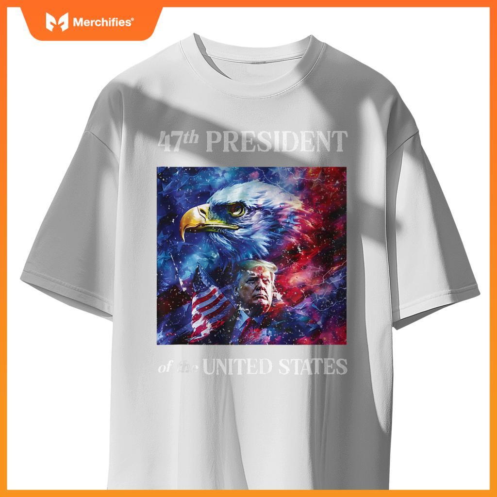 47th President Trump Eagle Patriotic Inauguration Day T-Shirt