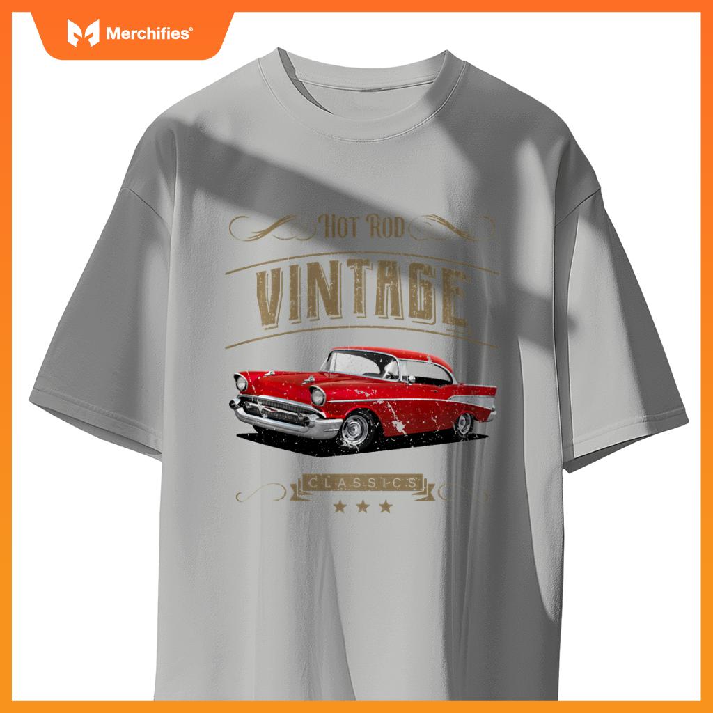 55 56 57 Chevys Truck Bel Air Cars Hotrod Red T-Shirt