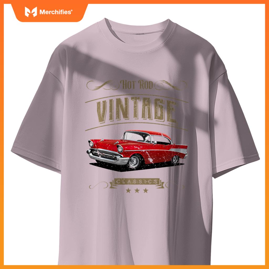 55 56 57 Chevys Truck Bel Air Cars Hotrod Red T-Shirt