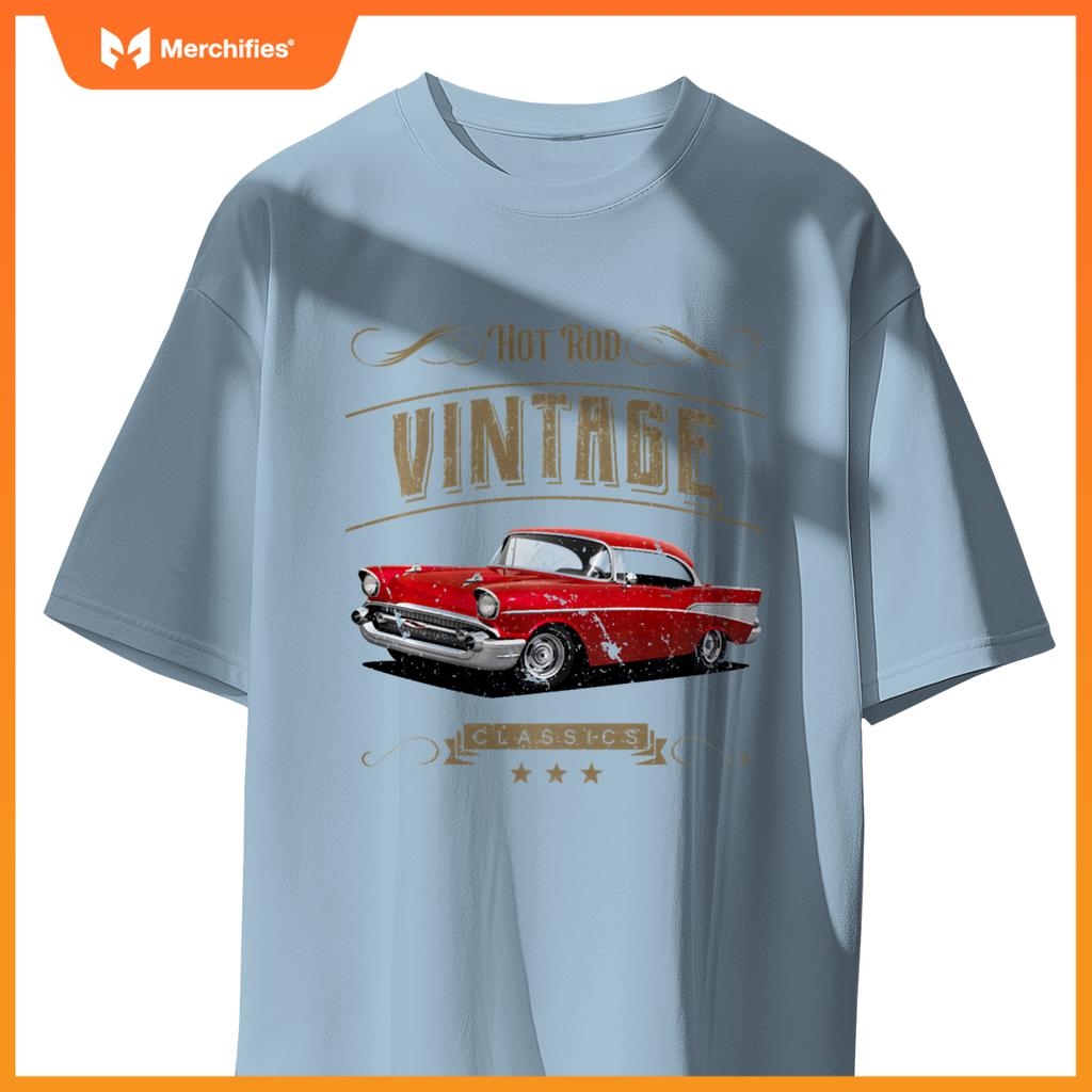 55 56 57 Chevys Truck Bel Air Cars Hotrod Red T-Shirt