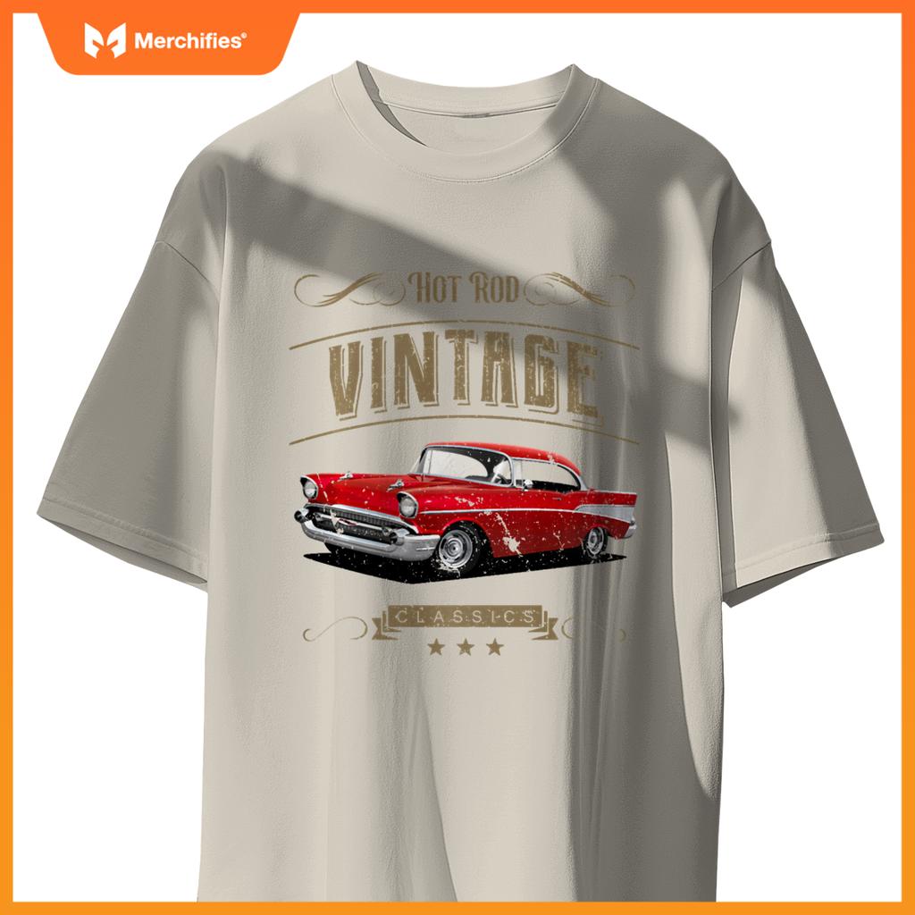 55 56 57 Chevys Truck Bel Air Cars Hotrod Red T-Shirt