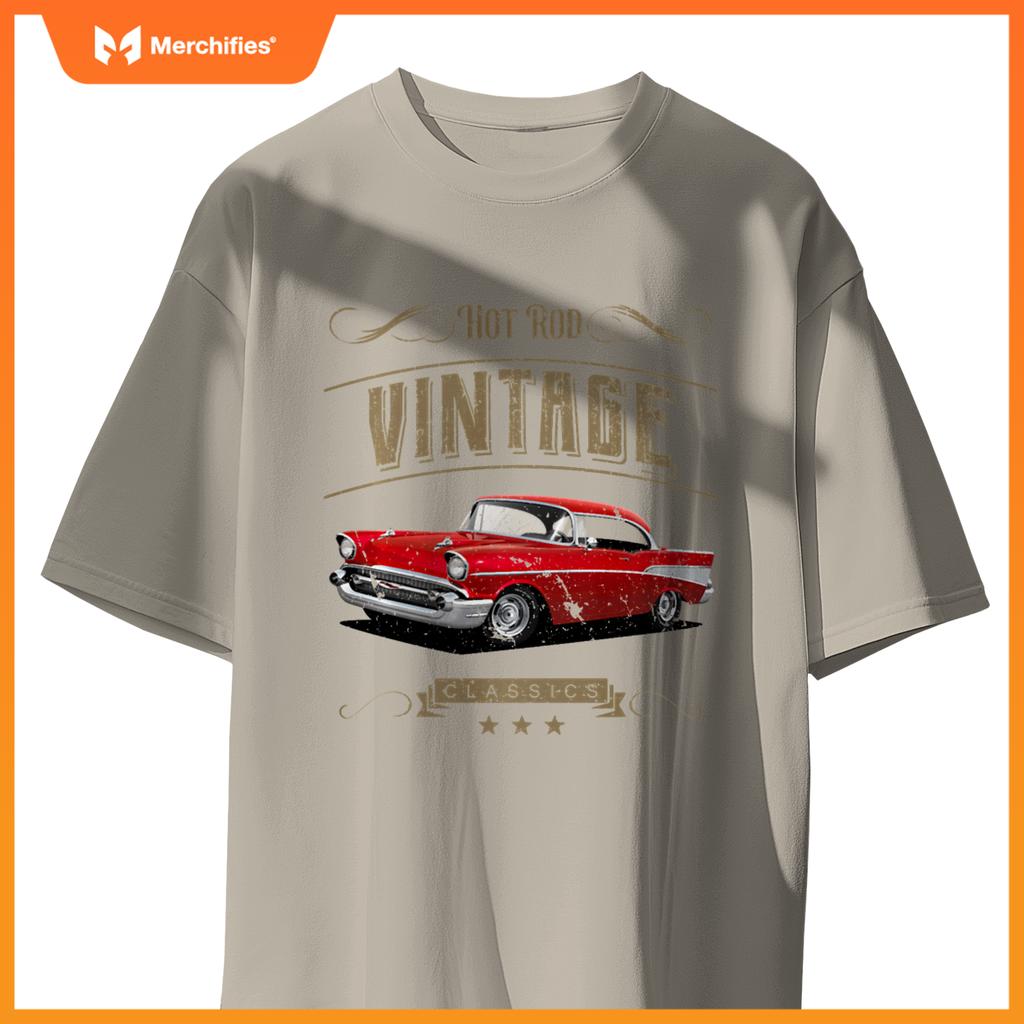 55 56 57 Chevys Truck Bel Air Cars Hotrod Red T-Shirt