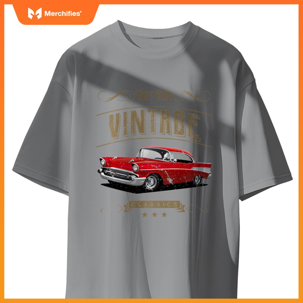 55 56 57 Chevys Truck Bel Air Cars Hotrod Red T-Shirt