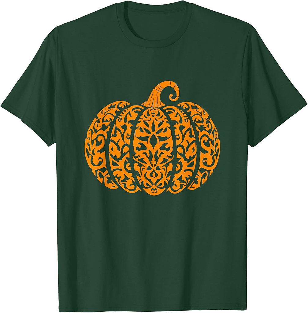 Halloween pumpkin Funny Thanksgiving pumpkin T-Shirt