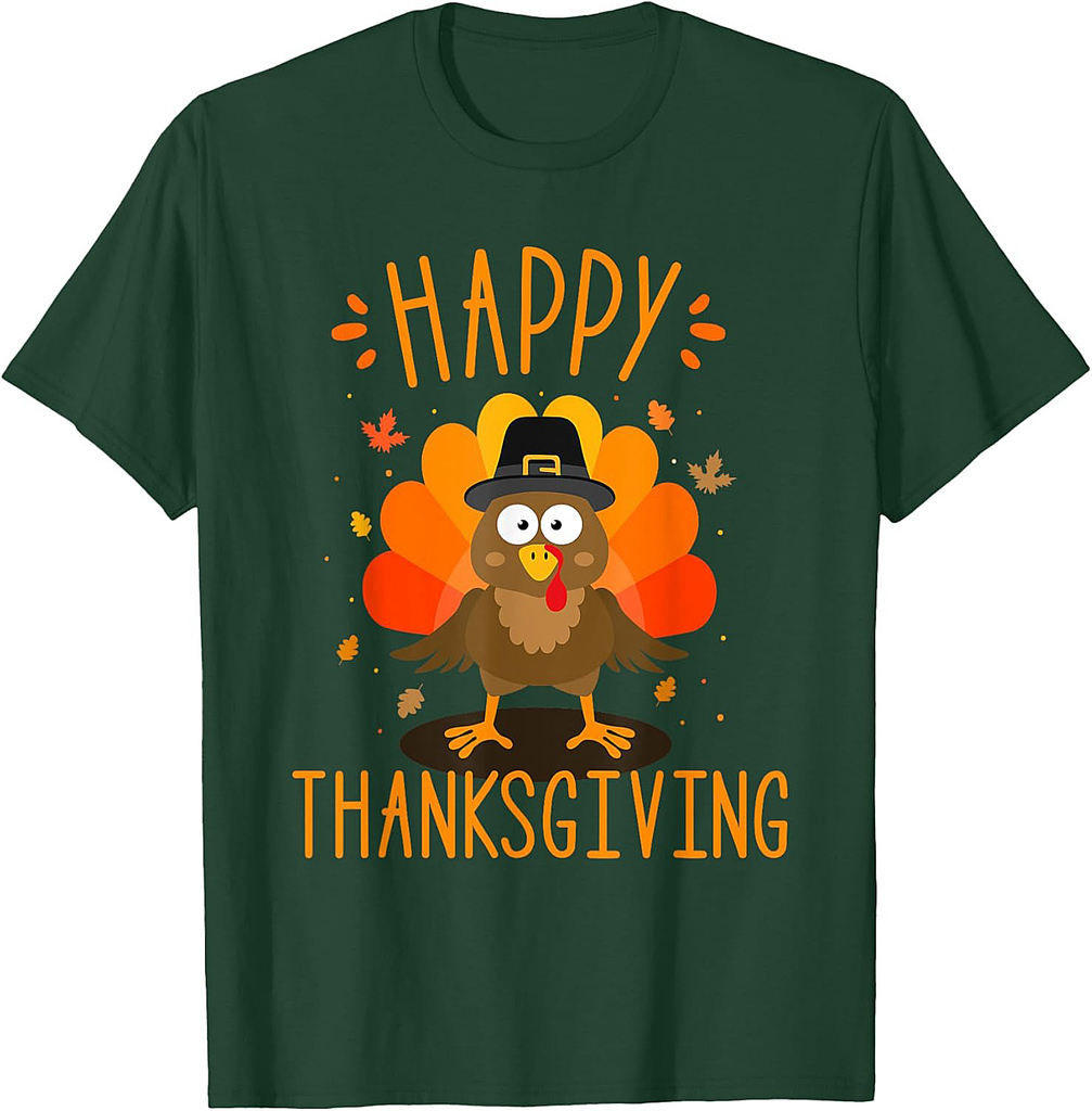 Happy thanksgiving for turkey day family dinner T-Shirt