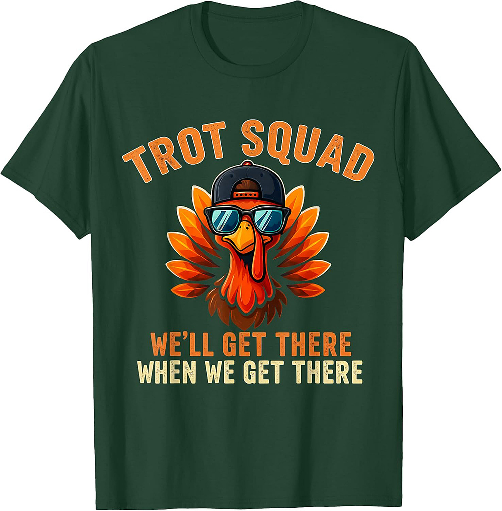 Thanksgiving Turkey Running Outfit Gear Costume Turkey Trot T-Shirt