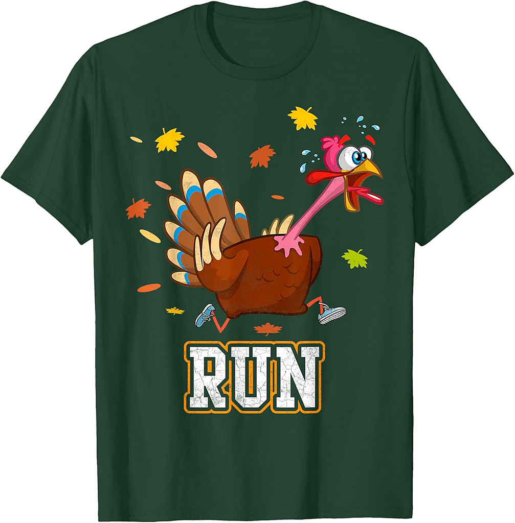 Thanksgiving Turkey Running Outfit Gear Costume Turkey Trot T-Shirt
