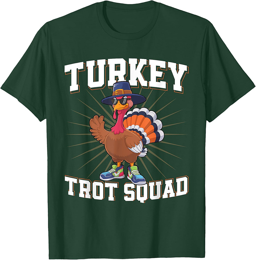 Turkey Trot Squad Thanksgiving Trot Race Women Men T-Shirt