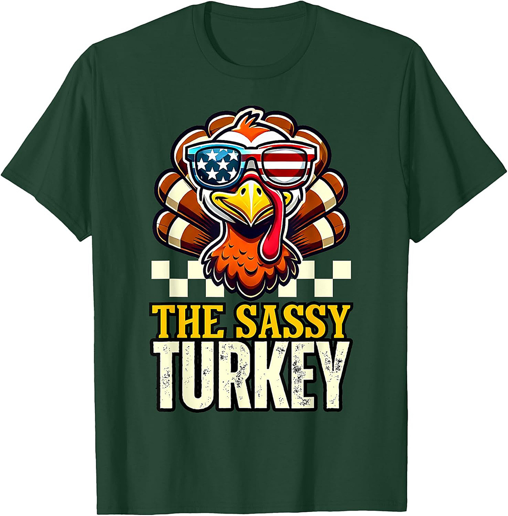 Sassy Turkey Dinner Group matching family thanksgiving T-Shirt
