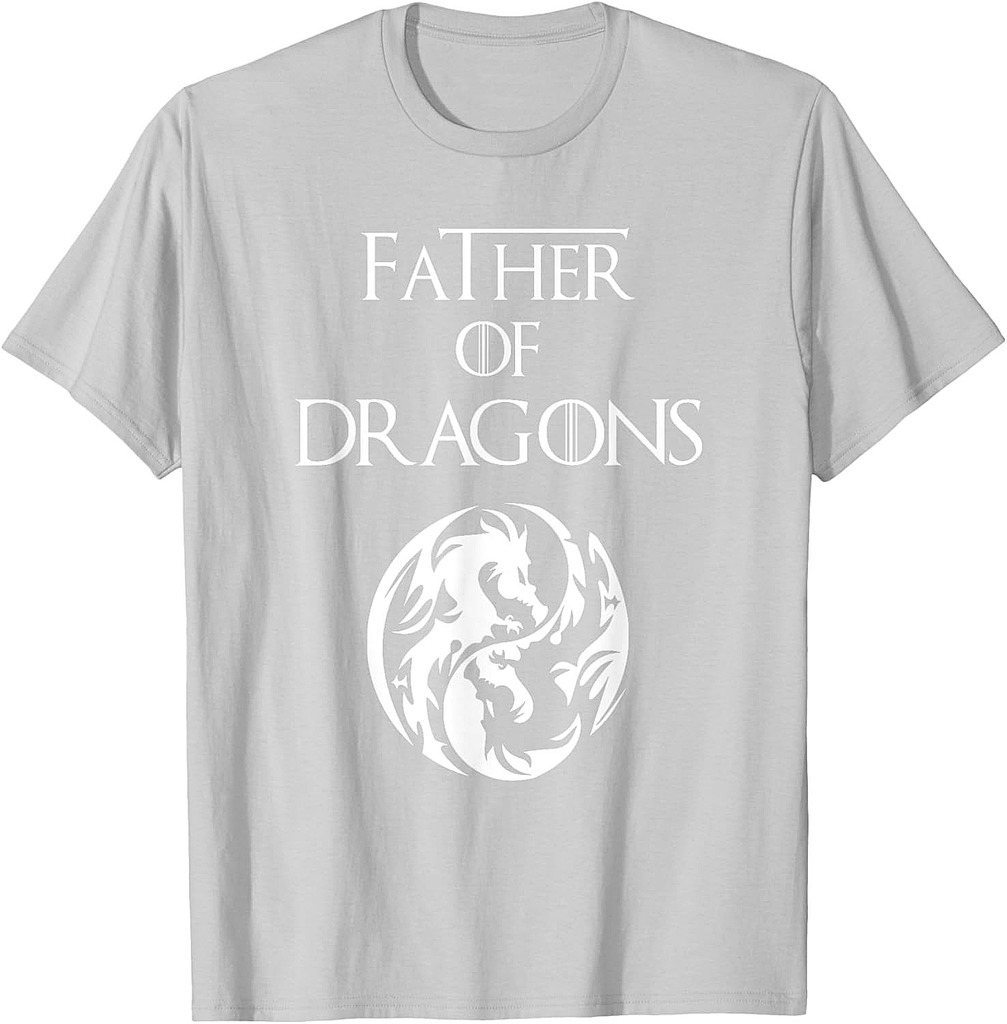 Father of Dragons T Shirt Fathers Day Gift T-Shirt