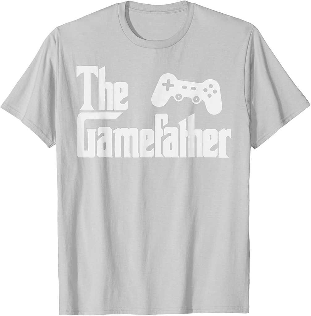 Funny Fathers Day The Gamefather Game Gaming Gamer Dad Gift T-Shirt