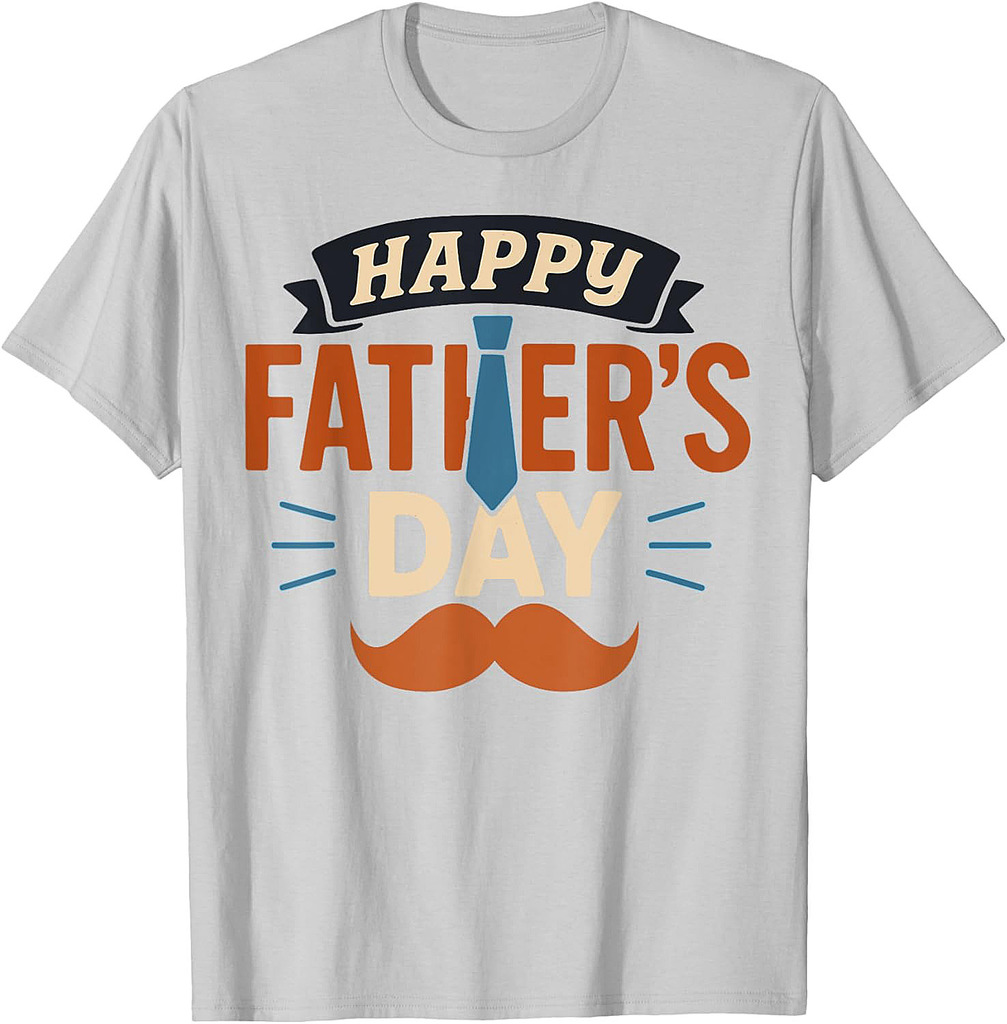 Happy Father's Day 2025 for Men Dad Grandpa Love T-Shirt