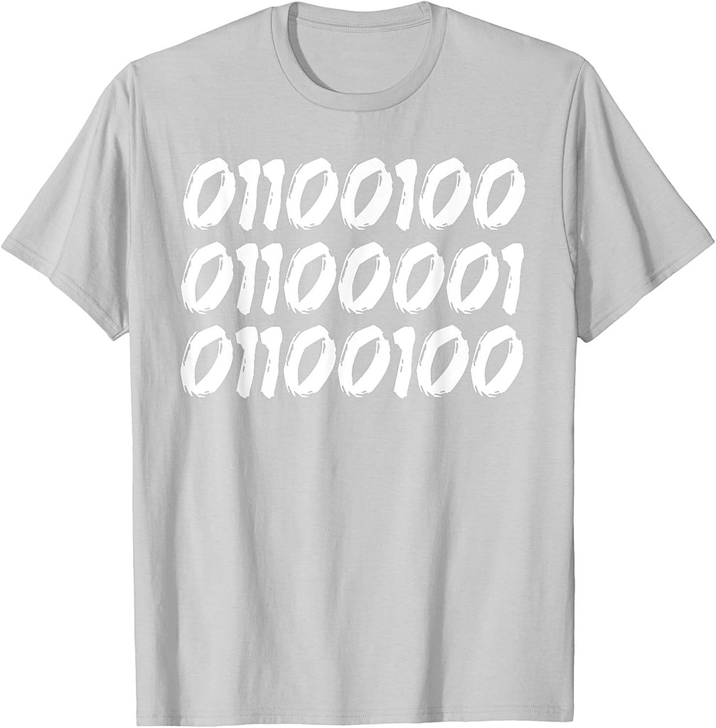 Binary Code Dad Joke Funny Father's Day Idea for Techie Dad T-Shirt