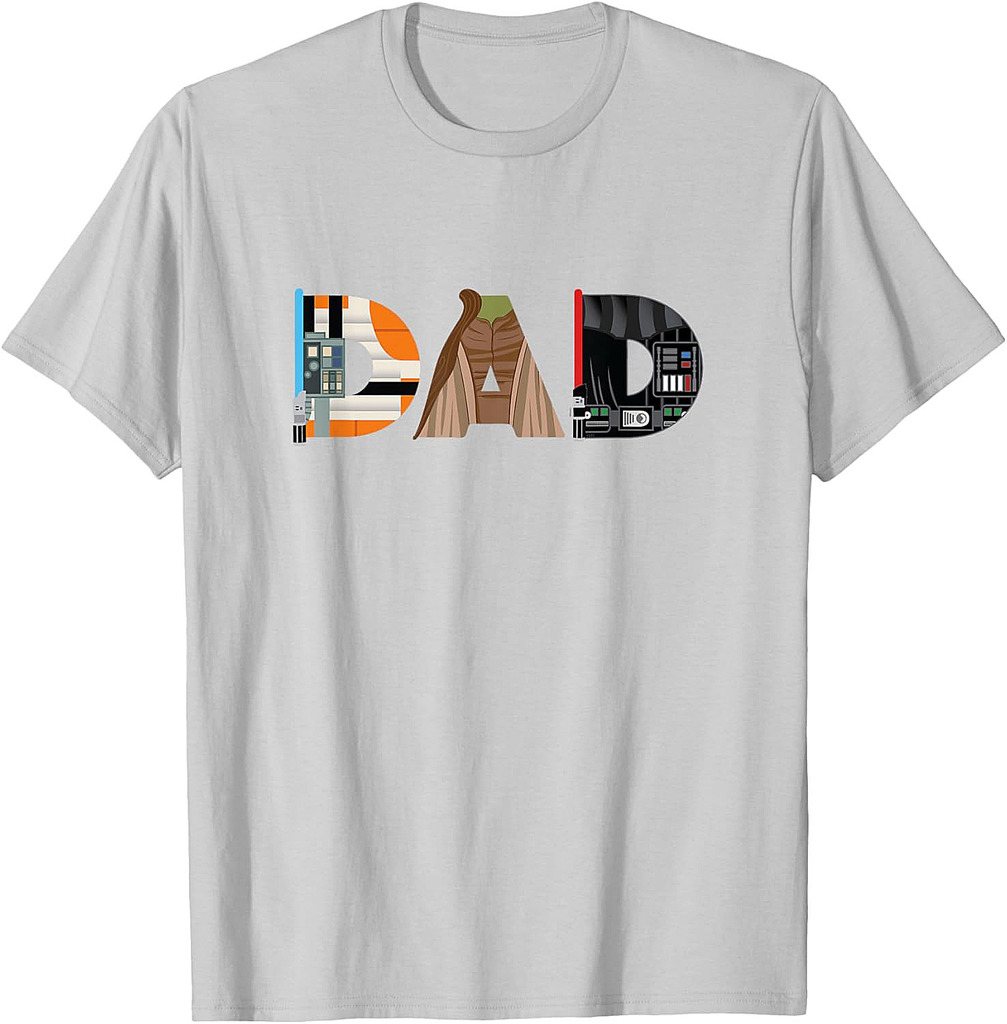 Star Wars Luke Yoda Darth Vader Dad Father’s Day Birthday T-Shirt