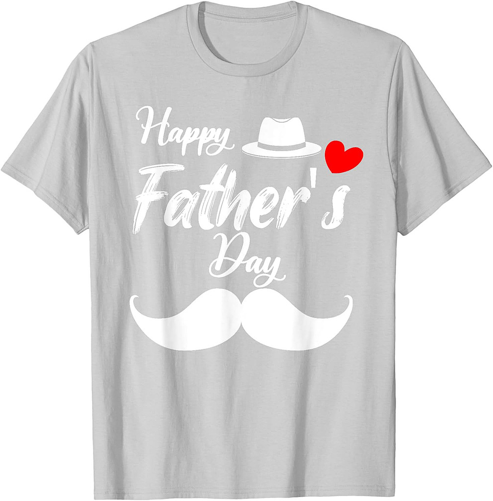 Happy Father's Day 2025 Tshirt for Men Dad Grandpa Love T-Shirt