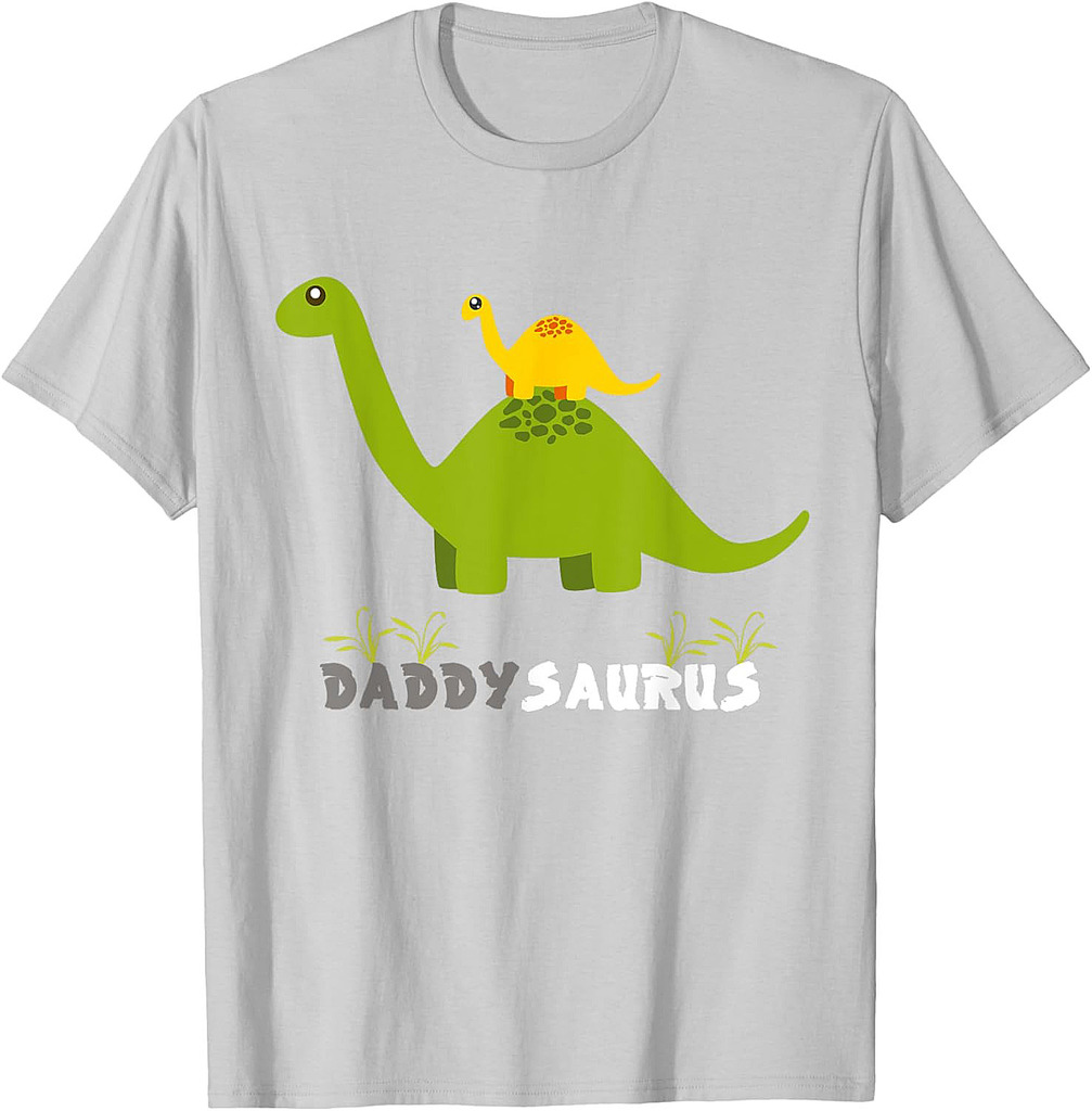 Daddysaurus Shirt Funny Father Dinosaur Daddy Saurus T-Shirt
