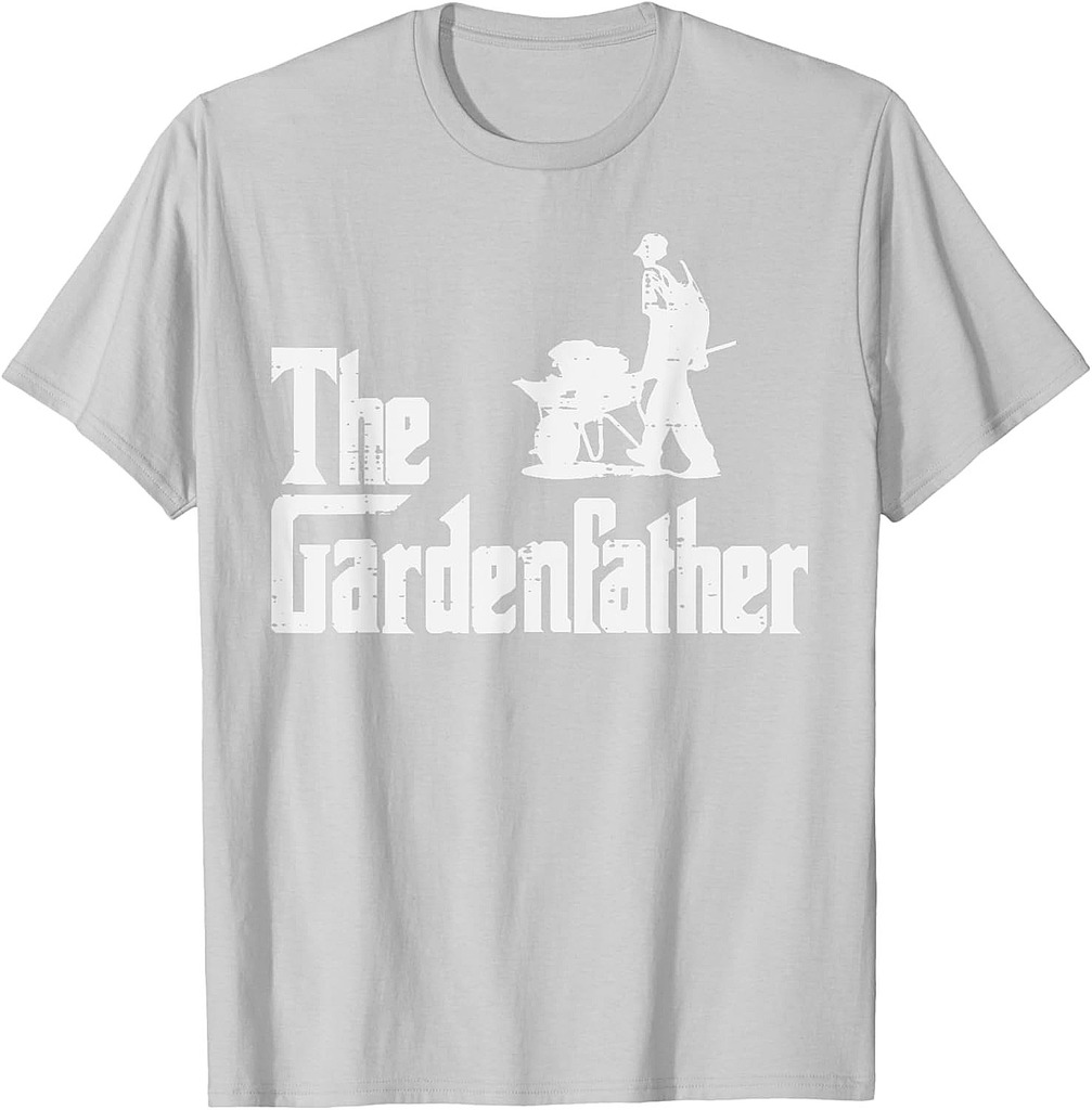 Gardening The Gardenfather Funny Movie Pun Fathers Day T-Shirt