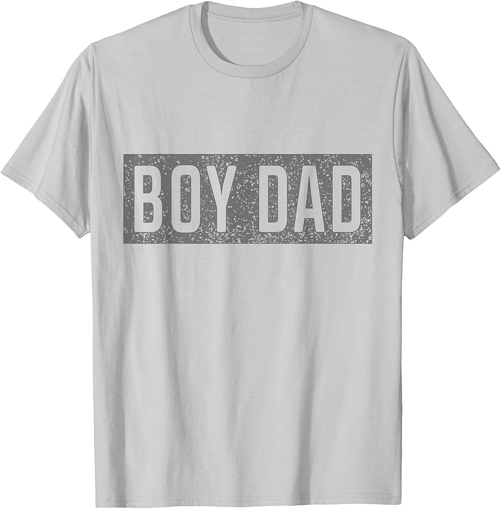 Proud Dad Of A Boy Funny Shirt For Mens Dad Fathers Day T-Shirt