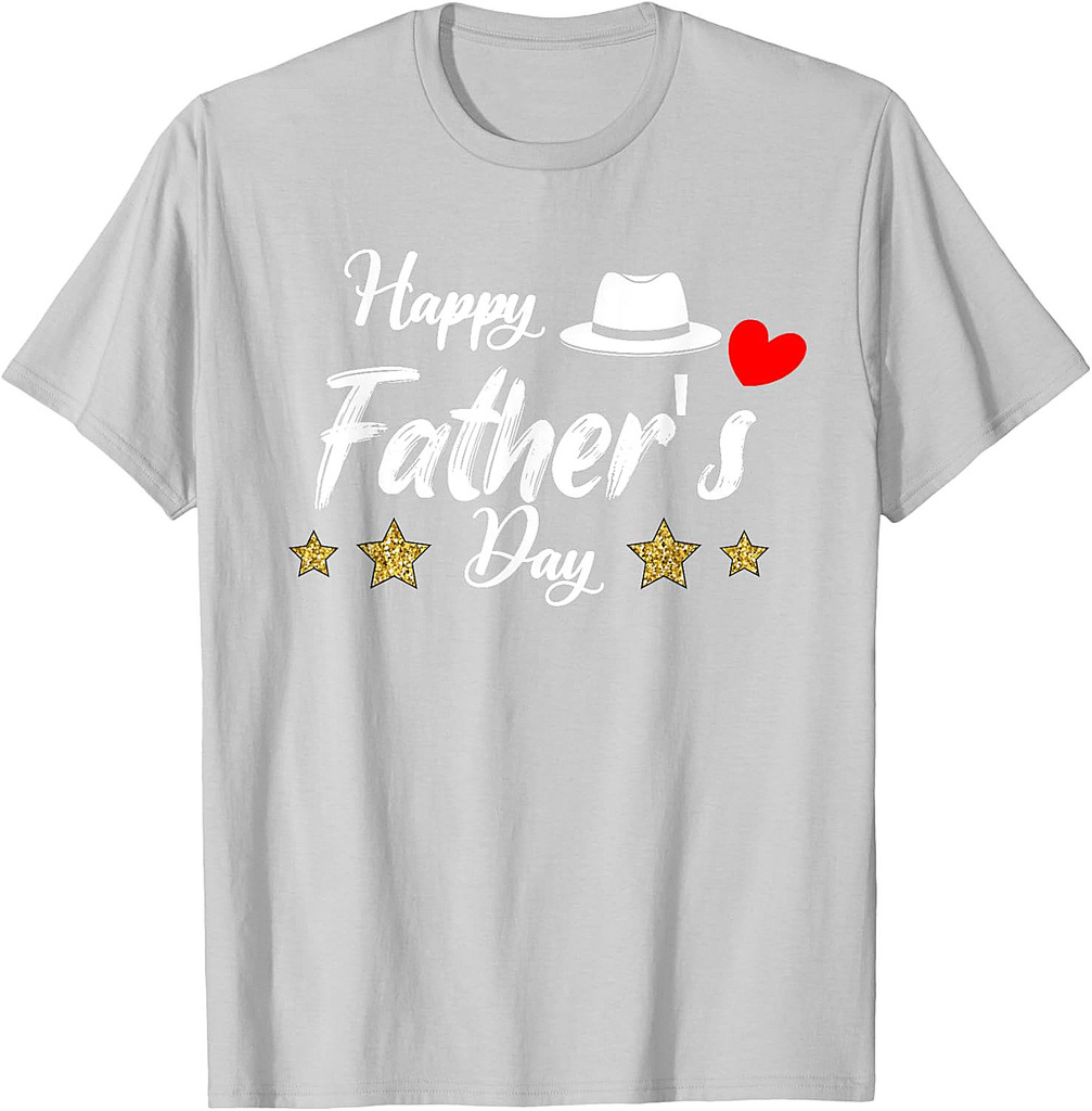 Happy Father's Day Tshirt for Men Dad Grandpa Love T-Shirt