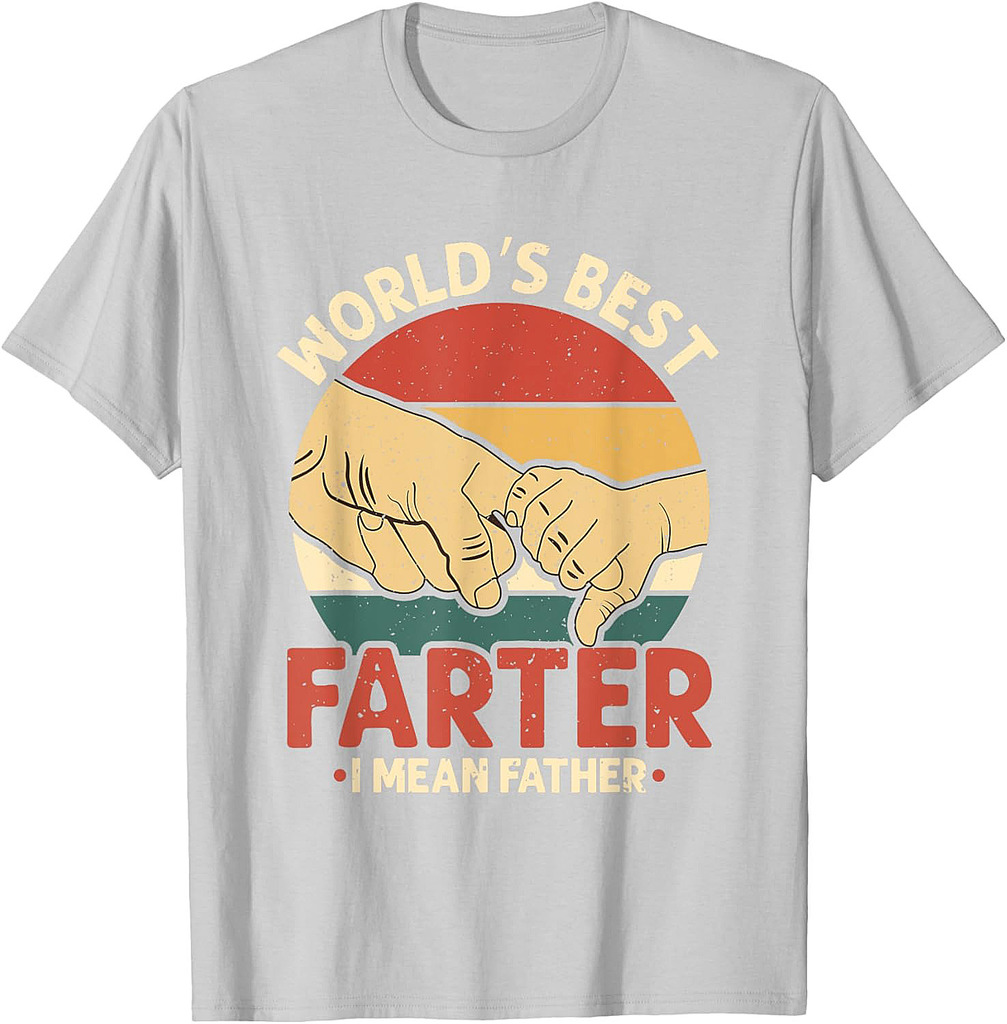 Vintage World's Best Farter I Mean Father T-Shirt