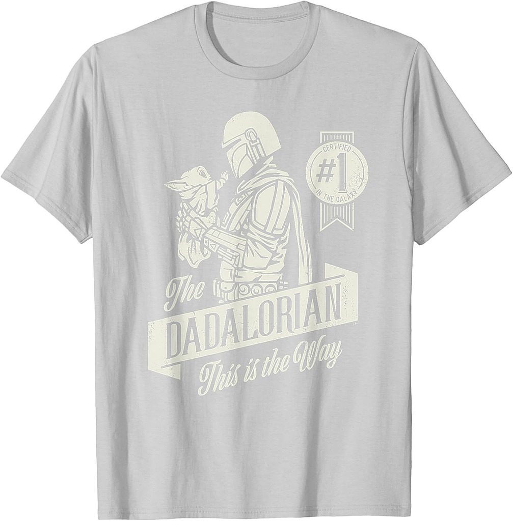 Star Wars The Mandalorian and Grogu Dadalorian Father’s Day T-Shirt