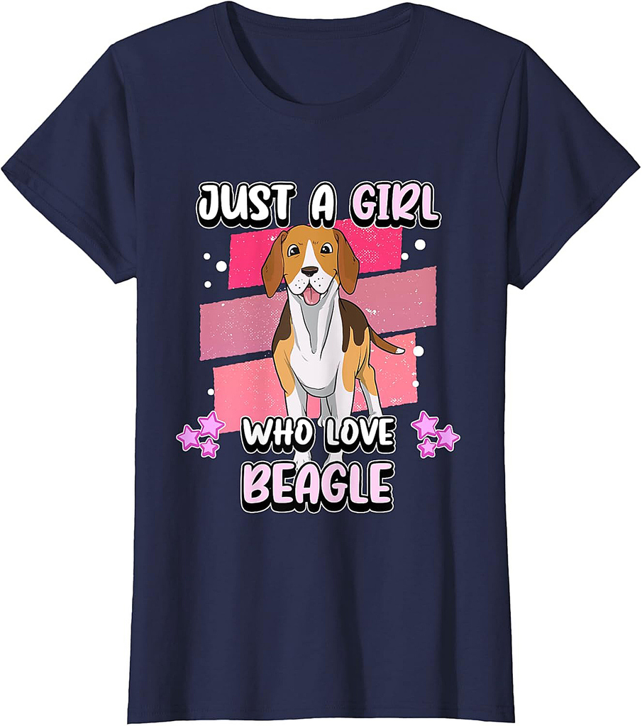 Just a Girl who love Beagle Dog T-Shirt