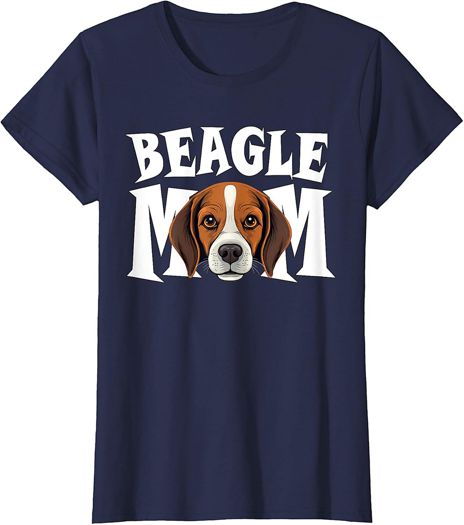 Beagle Mom Cute Beagle Momma Puppy Dog Women's T-Shirt