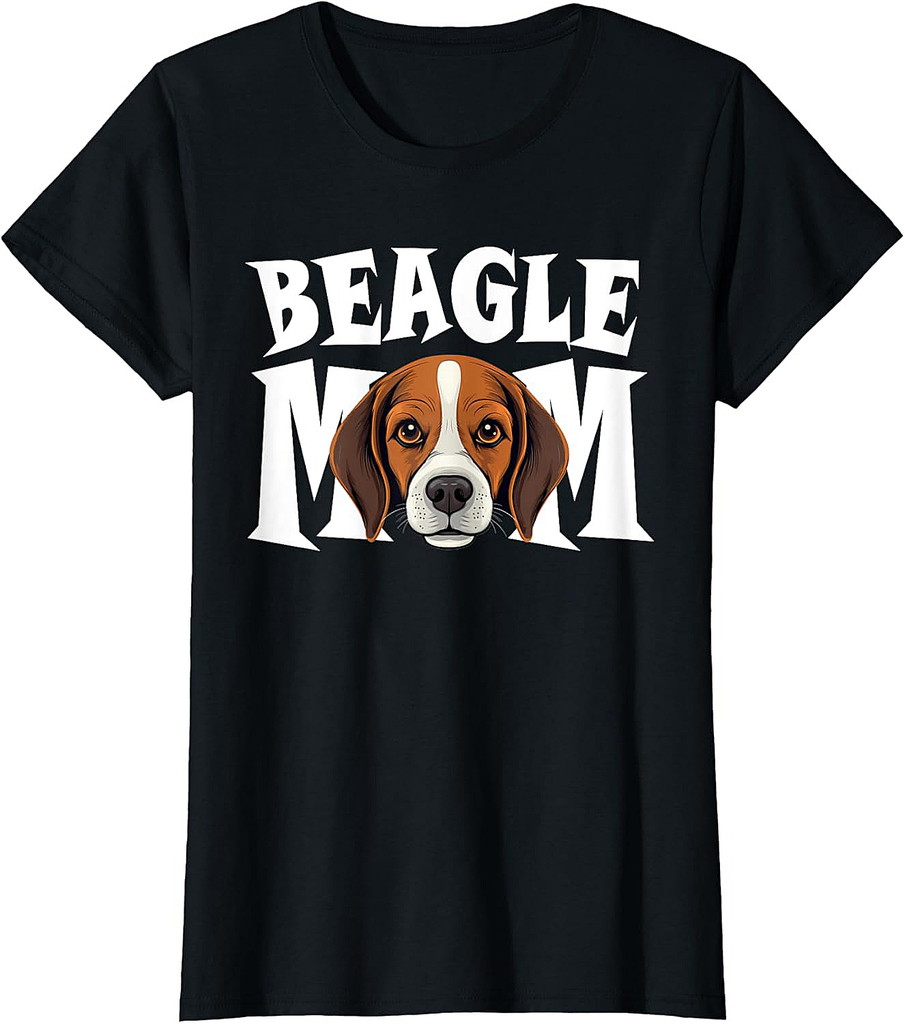 Beagle Mom Cute Beagle Momma Puppy Dog Women's T-Shirt