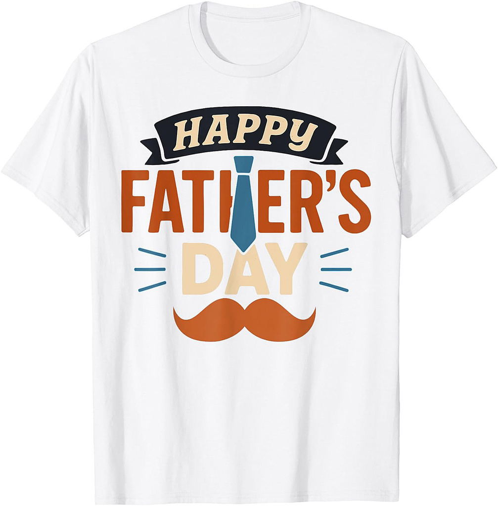 Happy Father's Day 2025 for Men Dad Grandpa Love T-Shirt