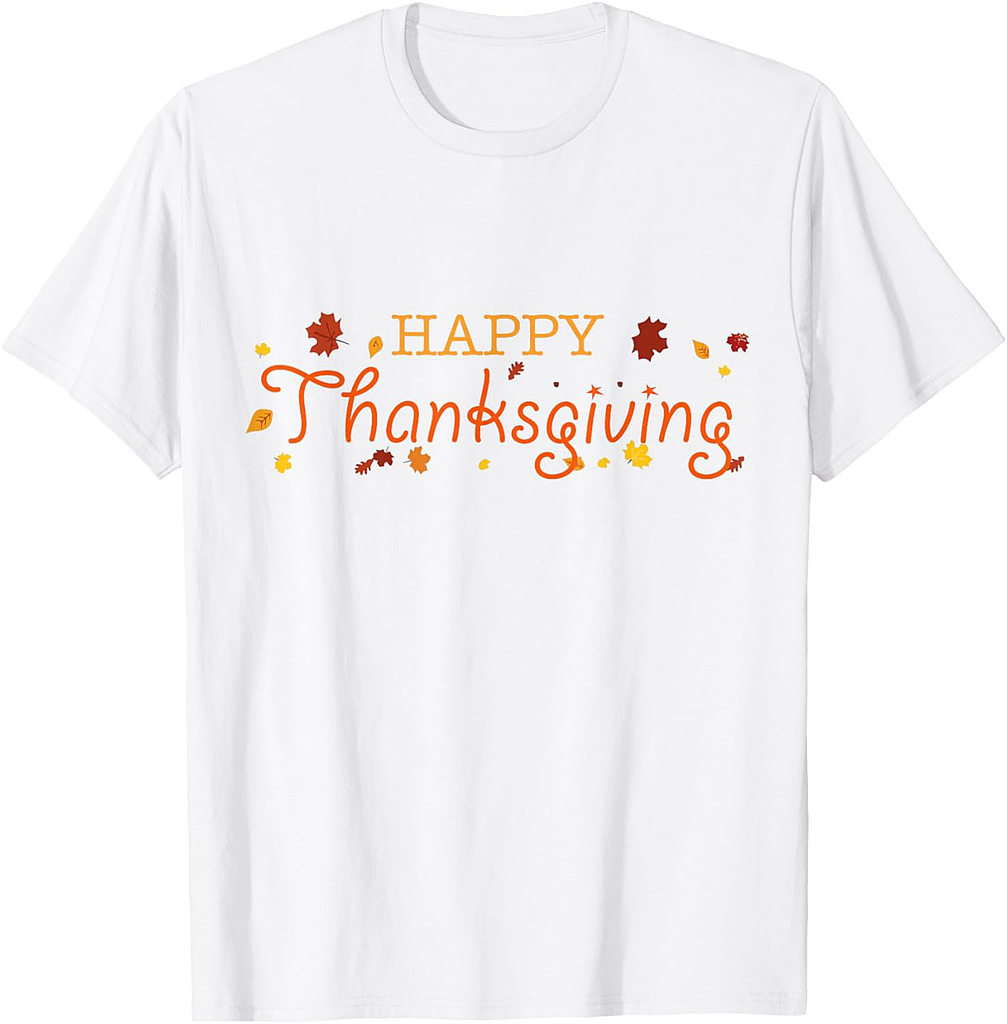 Cute Thanksgiving T-Shirt for Women
