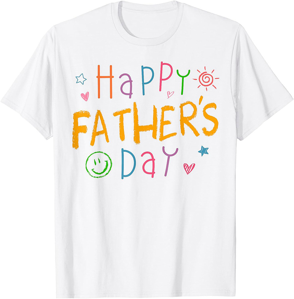 Happy Fathers Day Shirt For Toddler Baby Kids Saying For Dad T-Shirt