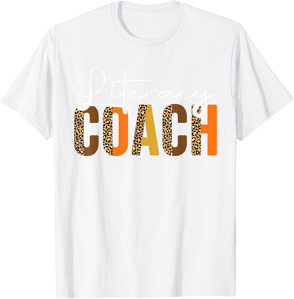 Autumn Fall Literacy Coach Shirt, Thanksgiving Leopard Squad T-Shirt