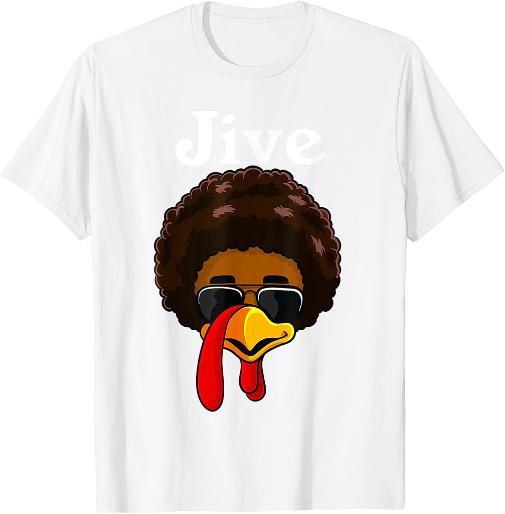 Jive Thanksgiving Turkey Day Funny Family Costume T-Shirt