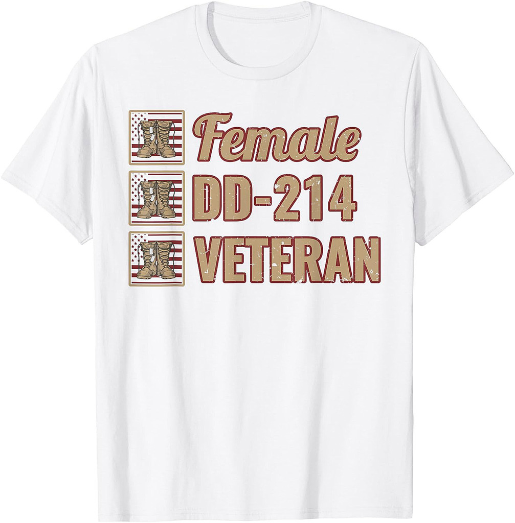 Female Dd-214 Veteran T-Shirt