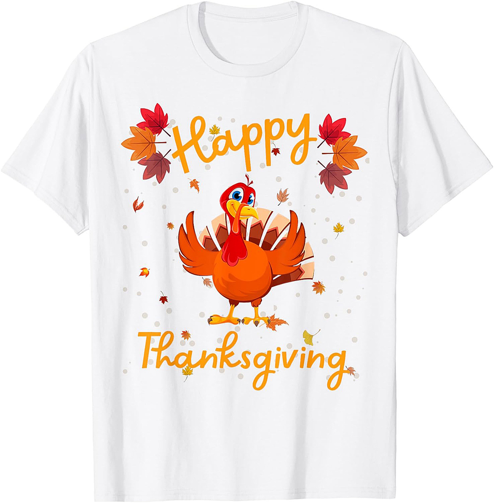 Happy Thanksgiving for Turkey Day family T-Shirt