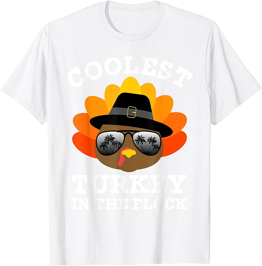 Thanksgiving Shirts for Boys Coolest Toddler Thanksgiving T-Shirt