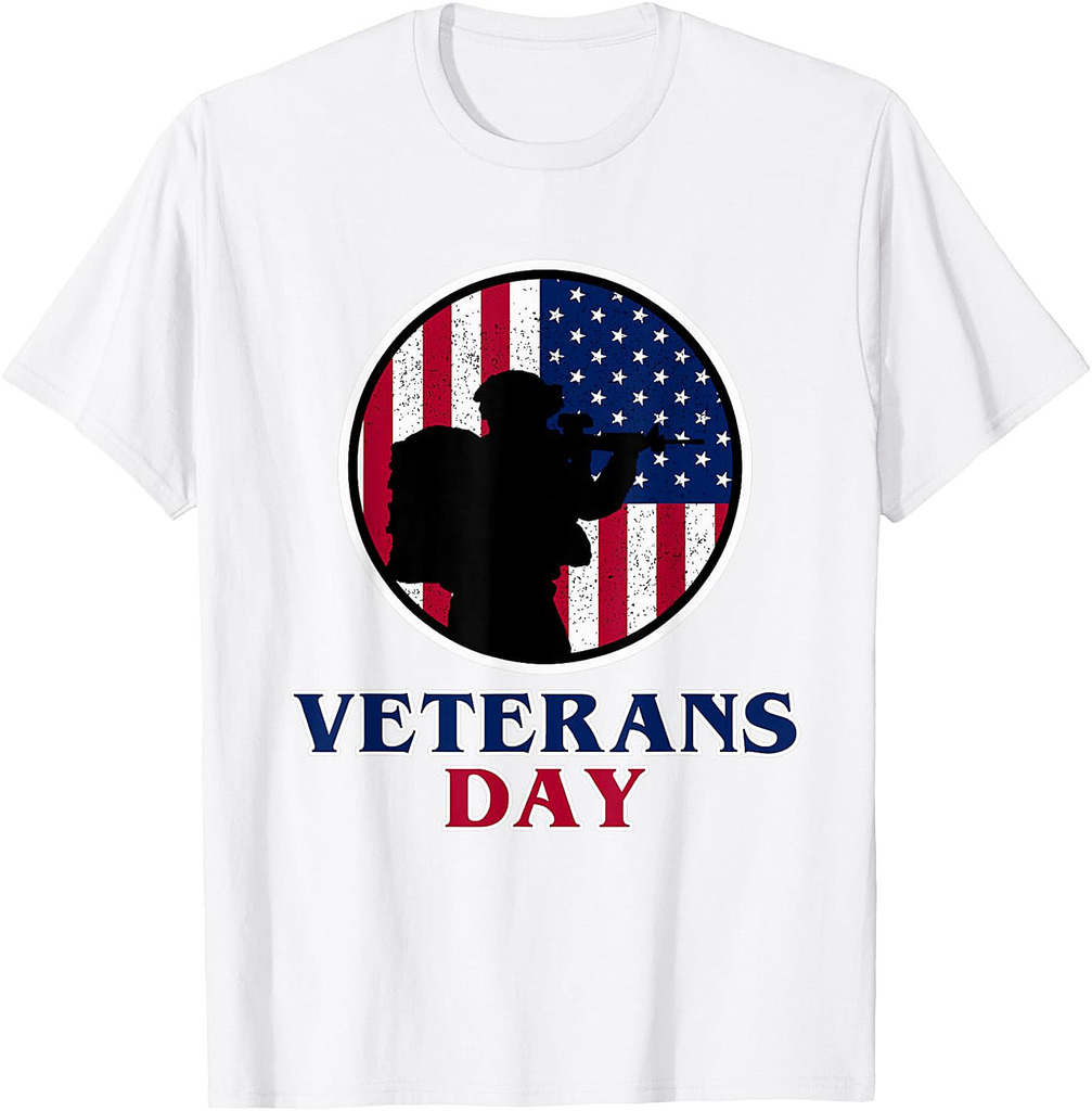 Veteran Shirt for Men  Veterans Day T-Shirt