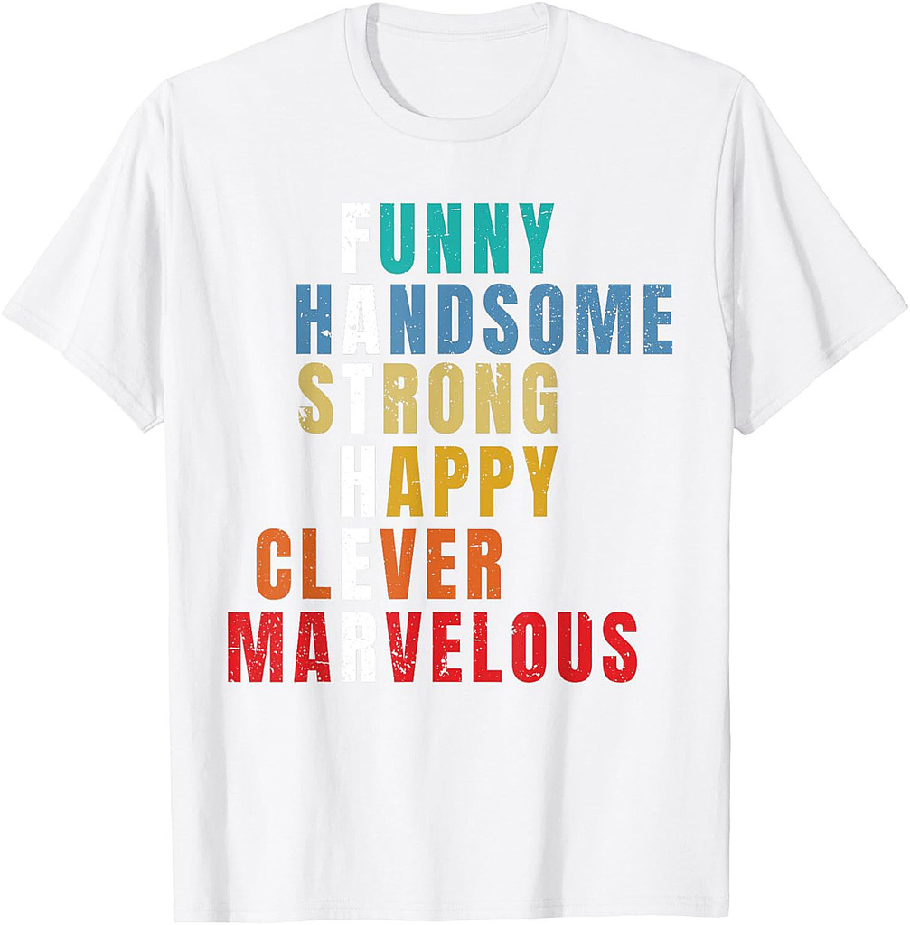 Father's Day Men Gift From Daughter Son Wife For Husband Dad T-Shirt
