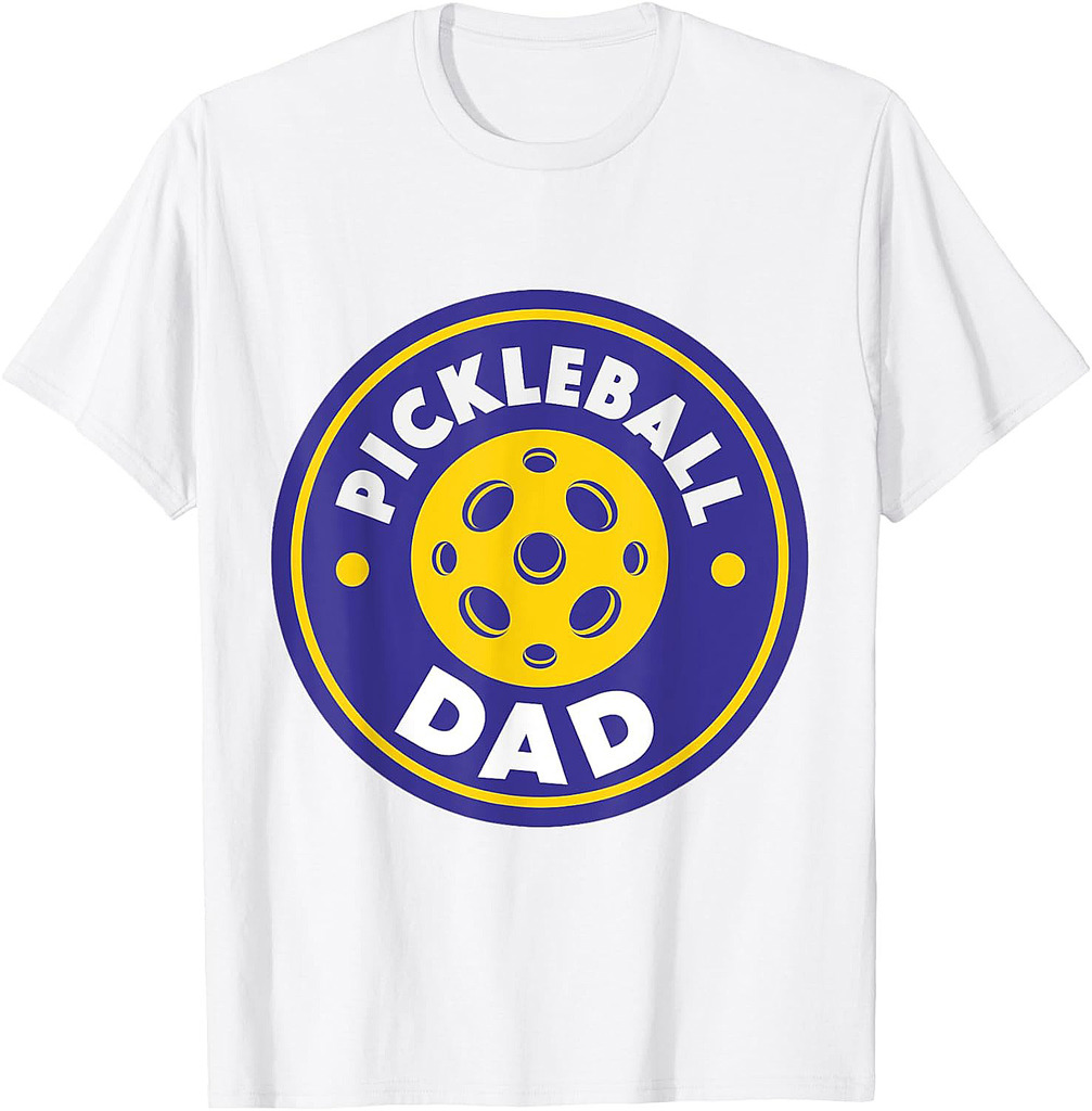 Pickleball Dad Funny Pickleball Player Sport Men Father T-Shirt
