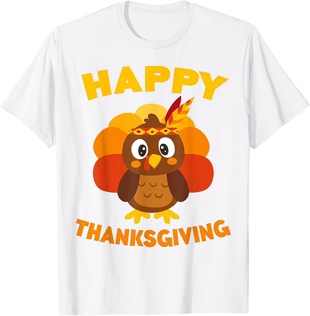 Happy Thanksgiving Shirt Men Women Family Turkey Day T-Shirt