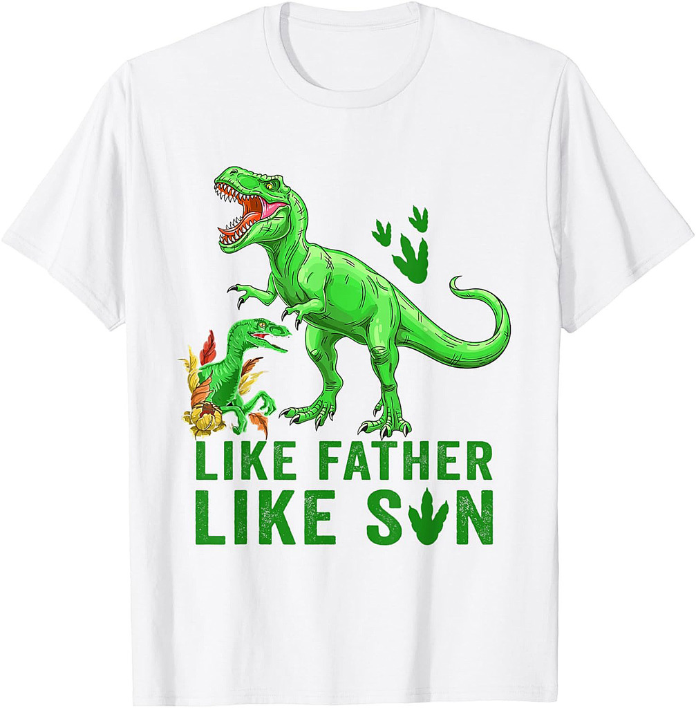 Happy Fathers Day Like Son Like Father T-Shirt