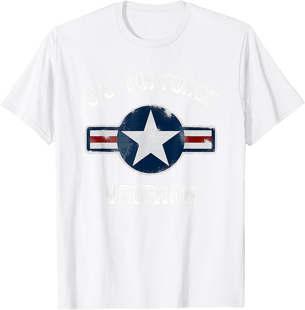 Vintage US Air Force Veteran Tee  Vintage USAF Veteran T-Shirt