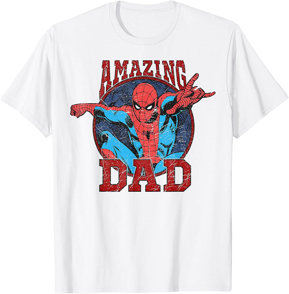 Marvel Spider-Man Father's Day Amazing Dad T-Shirt