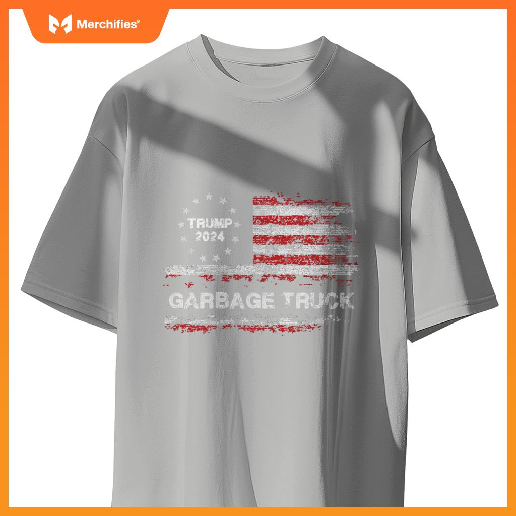 Garbage Truck - Trump Supporter Garbage Trump 2024 T-Shirt