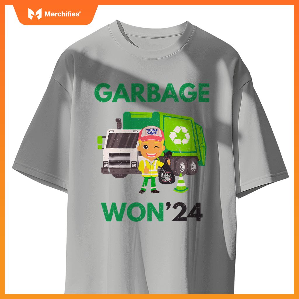 Garbage Man Won 2024 Trash Truck T-Shirt