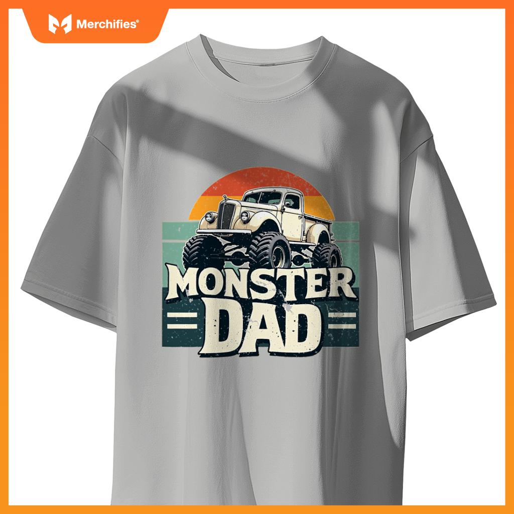 Monster Dad  Off-Road Truck Design T-Shirt
