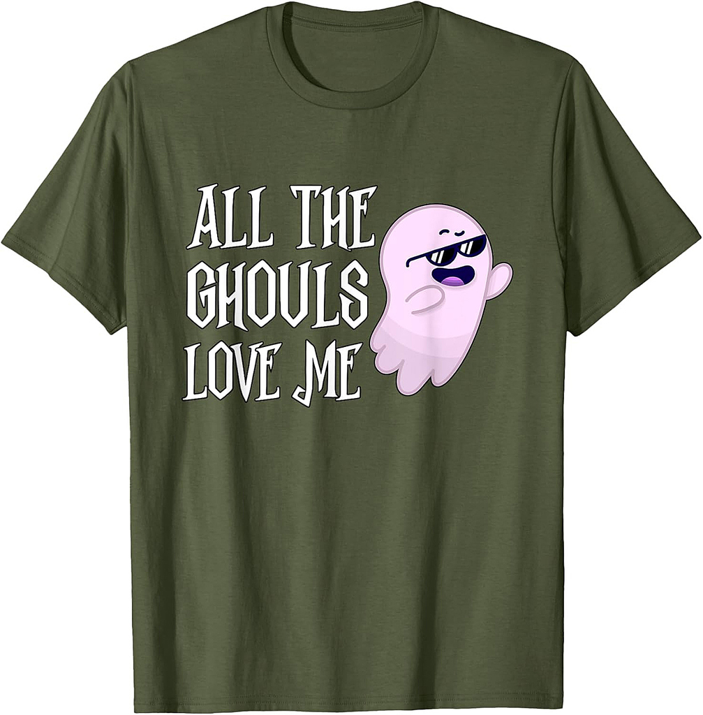 All The Ghouls Love Me Funny Halloween T-Shirt